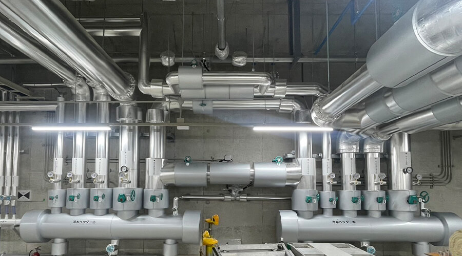 空調設備・熱源配管工事